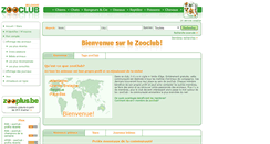 Desktop Screenshot of be.myzooclub.com